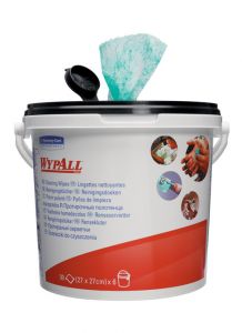 Протирочный материал WypAll® Cleaning Wipes в большой тубе ― KIMBERLY-CLARK* Professional