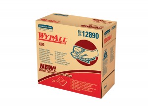 Протирочный материал WypAll® X90, в переносной коробке, 5 коробок, белый ― KIMBERLY-CLARK* Professional