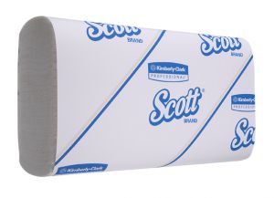 Бумажные полотенца в пачках SCOTT® SlimFold, однослойные ― KIMBERLY-CLARK* Professional