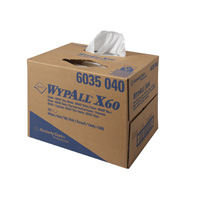 Протирочный материал WypAll® X60, в переносной коробке, белый ― KIMBERLY-CLARK* Professional