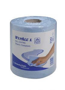 Протирочный материал WypAll® L20 в рулонах с центральной подачей / синий ― KIMBERLY-CLARK* Professional