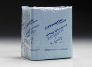 Протирочный материал WypAll® X60, в пачке, синий ― KIMBERLY-CLARK* Professional