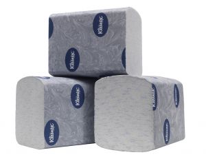 Туалетная бумага в пачках KLEENEX® Ultra, двухслойная с тиснением и логотипом ― KIMBERLY-CLARK* Professional