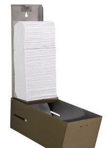 Диспенсер для туалетной бумаги в пачках металлический ― KIMBERLY-CLARK* Professional